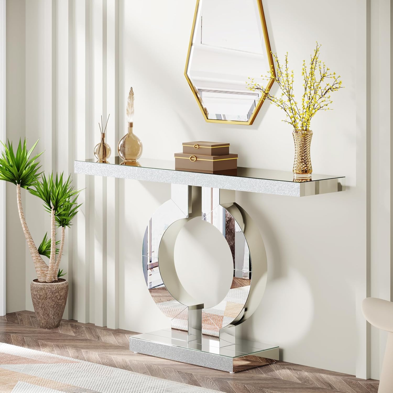 Tribesigns 43,3-calowy (110 cm – Desk Setup Minimalist recenzja i cena