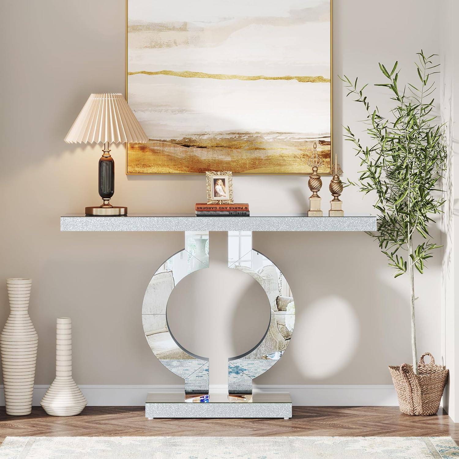 Tribesigns 43,3-calowy (110 cm – Desk Setup Minimalist recenzja i cena
